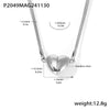 Steel Heart Necklace