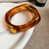 Amber Irregular Bangle