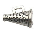 Antique Silver Cheerleading Equipment and Cheerleading Theme Metal Charms in 12 view 7