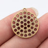 Antique Bronze 28x25mm