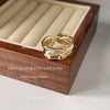 Gold Sculpted Ring