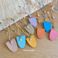 Colorful Cord Necklaces With Ridged Eyeglass Holder Pendants view 4