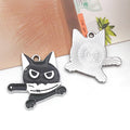 Black Black Cat Metal Charms with 5 Listed Options view 7