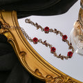 Twenty-One Rose Necklace Bracelet Earring Jewelry Options view 7