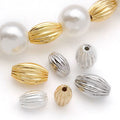 Gold-Tone Spacer Bead Metal Beads with 6 Listed Options view 1