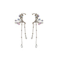 Silver Tone Crystal Ear Cuffs and Ear Wraps in Four Designs view 5