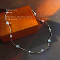Gold-Tone Twisted Triple Strand White Pearl Bracelet view 4