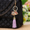 Lavender Tassel-Lucky-Cat