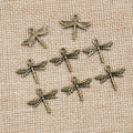 Dragonfly Charms Metal Components In 2 Styles For Jewelry Making view 6