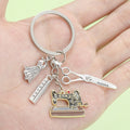 Sewing Charm Keychains in 3 Pictured Variations for Bags and Keys view 2