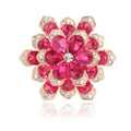 Snowflake Three Designs Metal Brooch Pin for Jackets and Lapels view 6