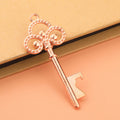 Ornate Key Shaped Metal Bottle Opener in 5 Finishes view 7