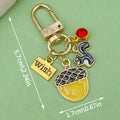 Dolphin and Turtle Charm Keychains in 7 Pictured Variations for Bags and Keys view 11