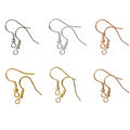 Six Finish Ball and Loop DIY Fishhook Earring Findings view 1