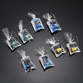 Transparent Water Bag Fish Novelty Hook Earrings in Four Colors view 1