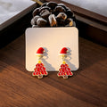 Twenty-Two Christmas Character Asymmetrical Earrings view 7