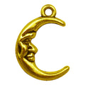 Matte Gold-Tone Moon and Sun Metal Charms with 21 Listed Options view 11
