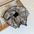 Paisley Bandana Print Fabric Pearl Drop Hair Claw Clip view 6