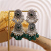 Silver Green Drops