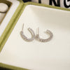 Silver Hoops
