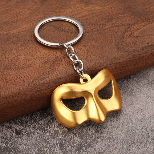 Green Lantern Movie Mask Zinc Alloy Keychain Bag Charm