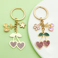 Heart Charm Keychains in 51 Pictured Variations for Bags and Keys view 2