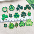 Metallic Clover Metal Charms with 19 Listed Options view 4