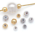 Silicone Lined Stopper Beads with Optional Loops Jewelry Findings view 3