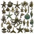 Gold-Tone Turtle and Shell Shell Charms with 28 Listed Options view 1