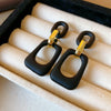 Gold Black Oval