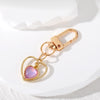 Purple Heart Keychain