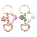 Heart Charm Keychains in 33 Pictured Variations for Bags and Keys view 5