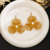 Mustard Mesh Flowers