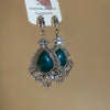 Green Earrings