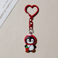 Penguin Figure Heart-Clasp Charms in Six Bright Colors view 7