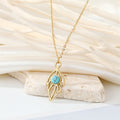 Gold Tone Vintage Eye and Symbol Medallion Necklaces in Thirteen Designs view 11
