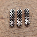 Antique Silver Metal Multi Hole Bar Spacer Beads For Jewelry Making view 4