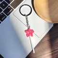 Resin Glitter Star Lollipop Keychains Silver Ring 5 Colors view 10