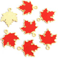 Enamel-Look Gold Silver Decorative Alloy Charms in 18 Styles view 10
