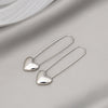 Silver Heart Pins