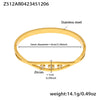 Gold Split Band