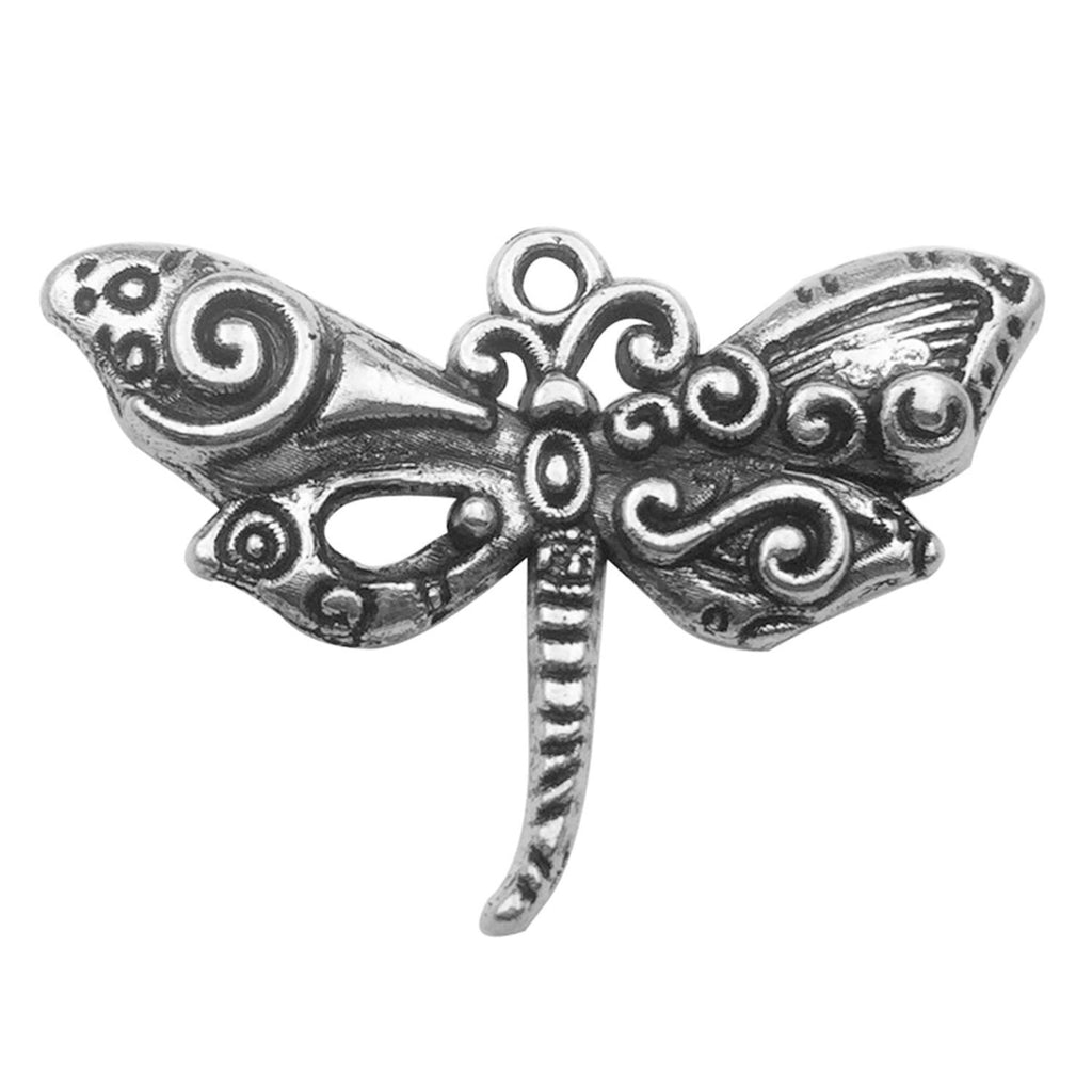 Zinc Alloy Dragonfly Animal Charm Pendant for DIY Bracelet Necklace Earrings Jewelry