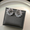 Silver Pearl Hoops