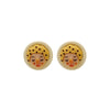 Yellow Face Studs
