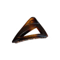 Large Burgundy Curved Open Triangle Hair Claw With Extra Gallery Colors view 5