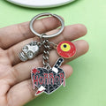 Halloween Charm Keychains Featuring Skull Butterfly Across 44 Pictured Variations view 3