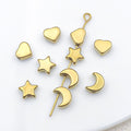 Yellow Spacer Bead Metal Beads with 4 Listed Options view 3