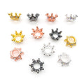 Iridescent Crown Metal Beads with 4 Listed Options view 5