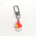 Miniature Christmas Character Resin Clip Keychains view 2