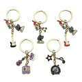 Guitar, Piano and Music Note Charm Keychains in 16 Pictured Variations for Bags and Keys view 5